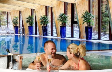 Basen i świat saun Praslička - Wellness Hotel Chopok****