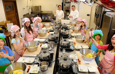 School of cooking for children at Wellness Hotel Chopok ****