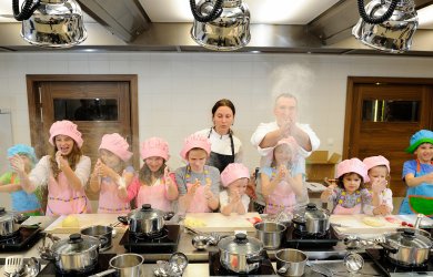 Szkoła gotowania dla dzieci w Wellness Hotelu Chopok****