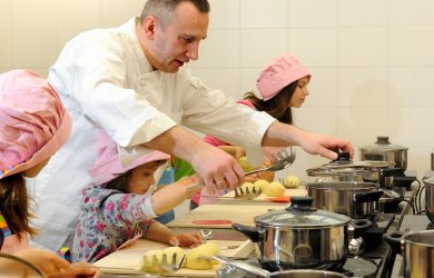 Детская школа кулинарии в Веллнесс отеле Хопок ****
